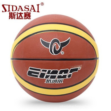 High Quality Laminated Hygroscopic PU leather Basketball For Training